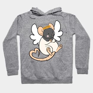 Angel Rat Hooded Hoodie